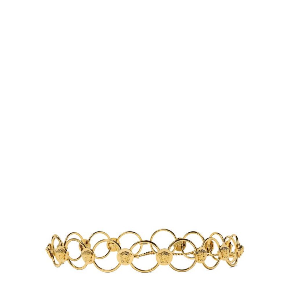Versace Gold Brass Women's Belt